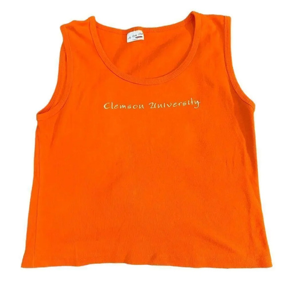 Clemson‎ University Tigers My Baby Doll Extra Large Crop Top - Picture 1 of 3